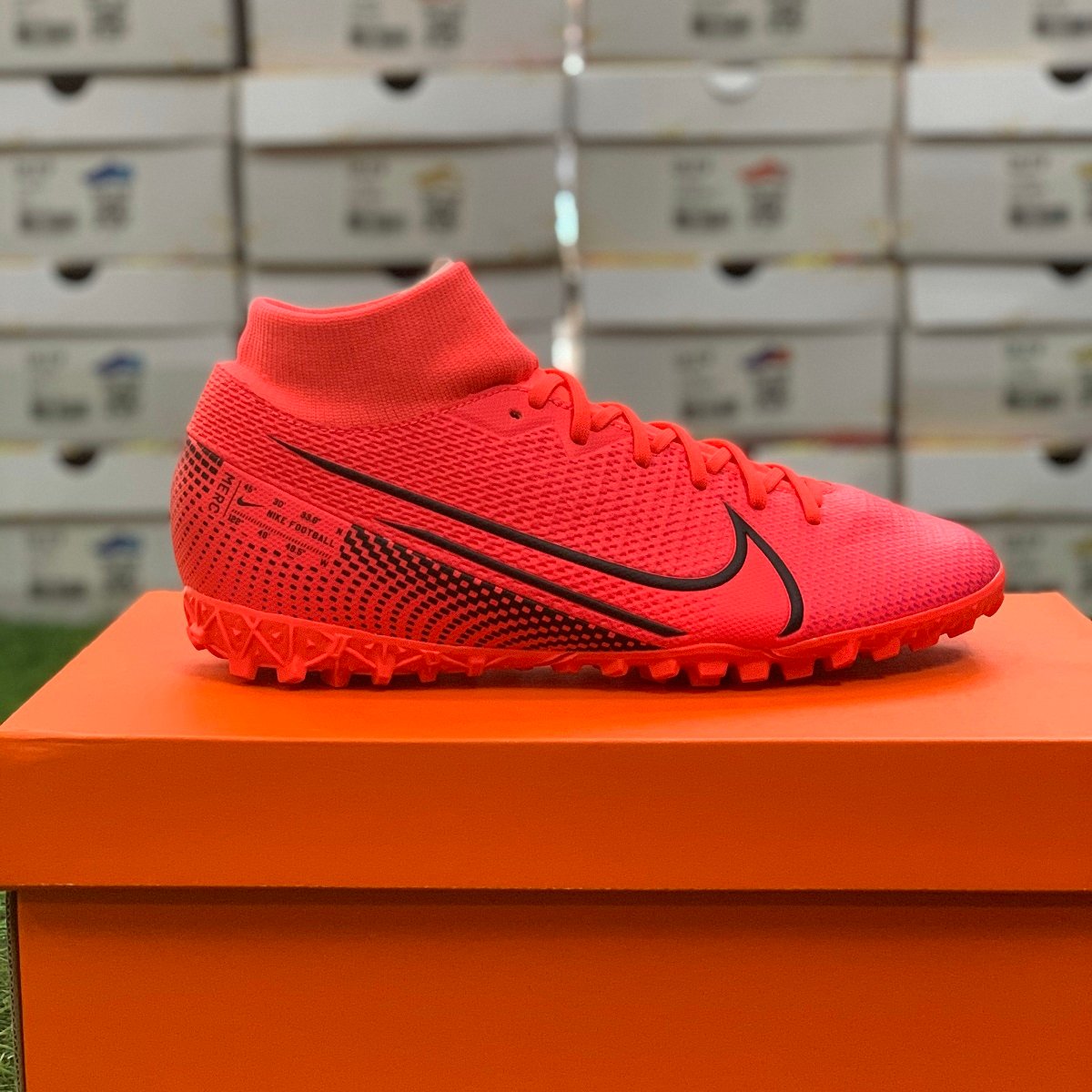 Nike Mercurial Superfly 7 Academy TF AT7978-606 Laser Crimson/Black